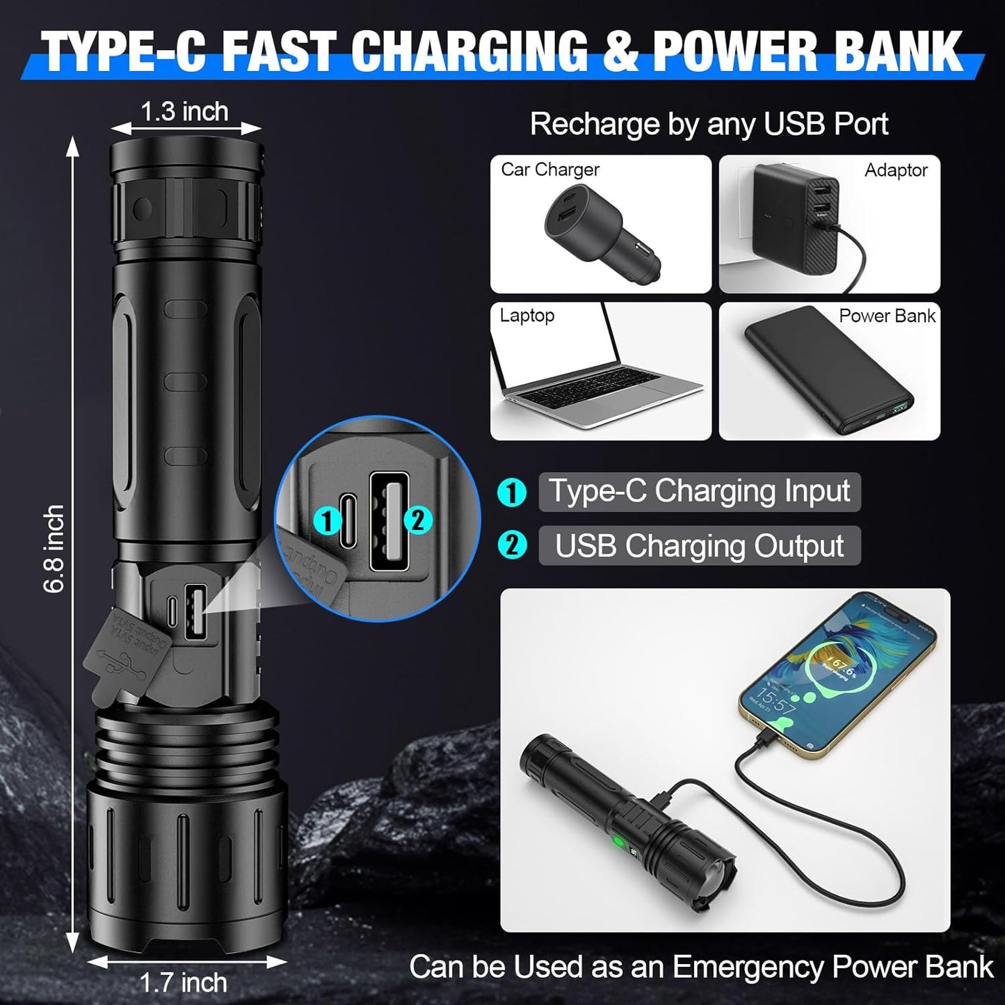 Luminoxis™ - Powerful Long-Range Light for Camping, Emergencies & Outdoor Use