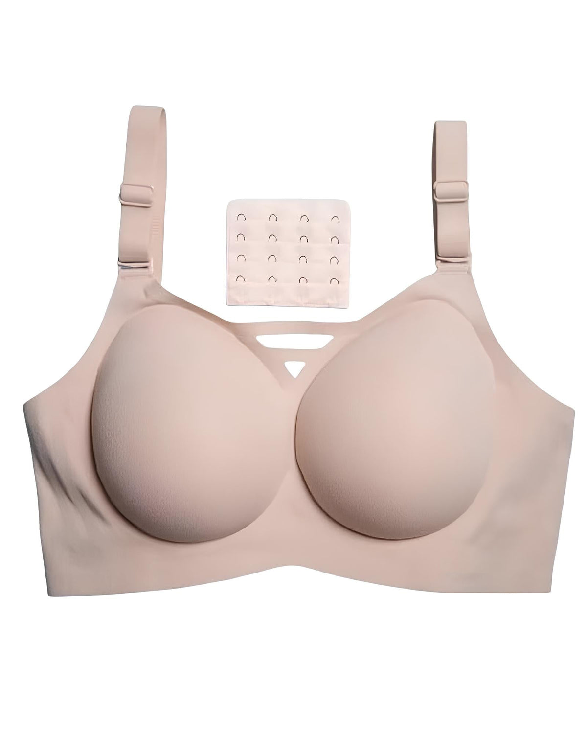 Bra with Removable Silicone Inserts - Adjustable Shape With a Smooth, Natural Look