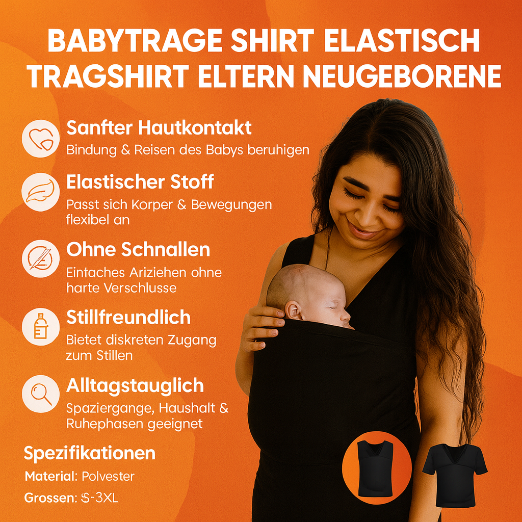 Nurtiva™ — Keep Your Baby Close & Comfortable While Keeping Your Hands Free