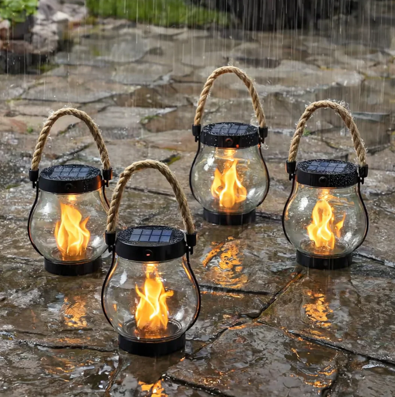 LumaFlick™ — Create a Warm Flickering Flame Glow Outdoors Without Fire or Wires
