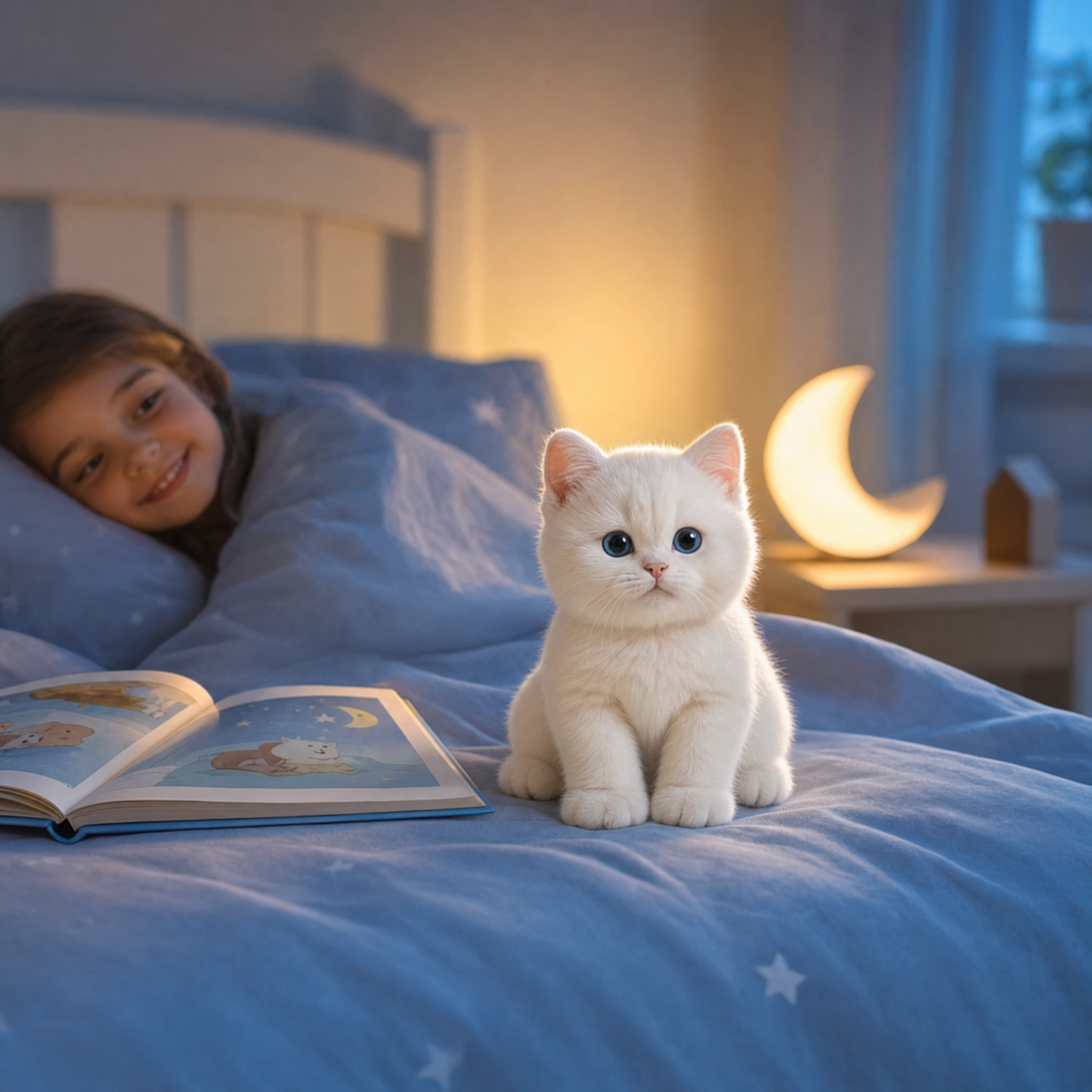 Nico™ — Lifelike Cuddly Kitten That Walks, Meows & Purrs With Every Touch