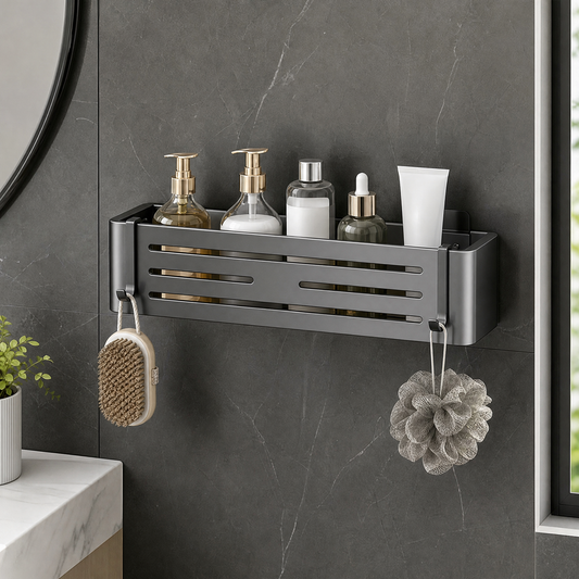 Alumora™ - Sleek Storage Without Drilling