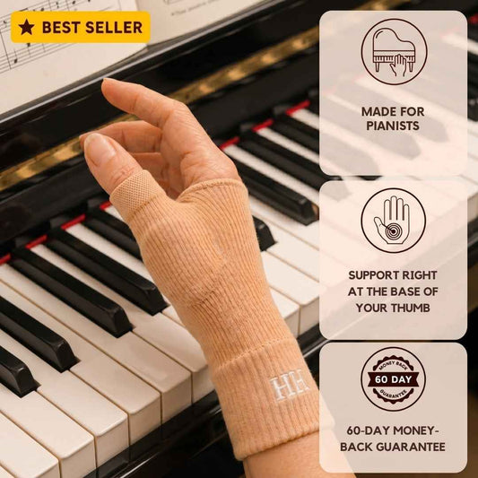 Cadensa™ - Focused Thumb Support For Piano Practice