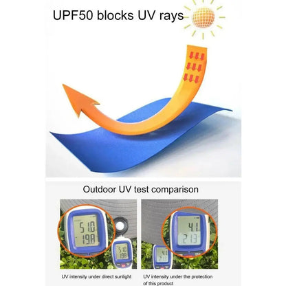 Kids' Adjustable Solar-Powered Cooling Fan Hat