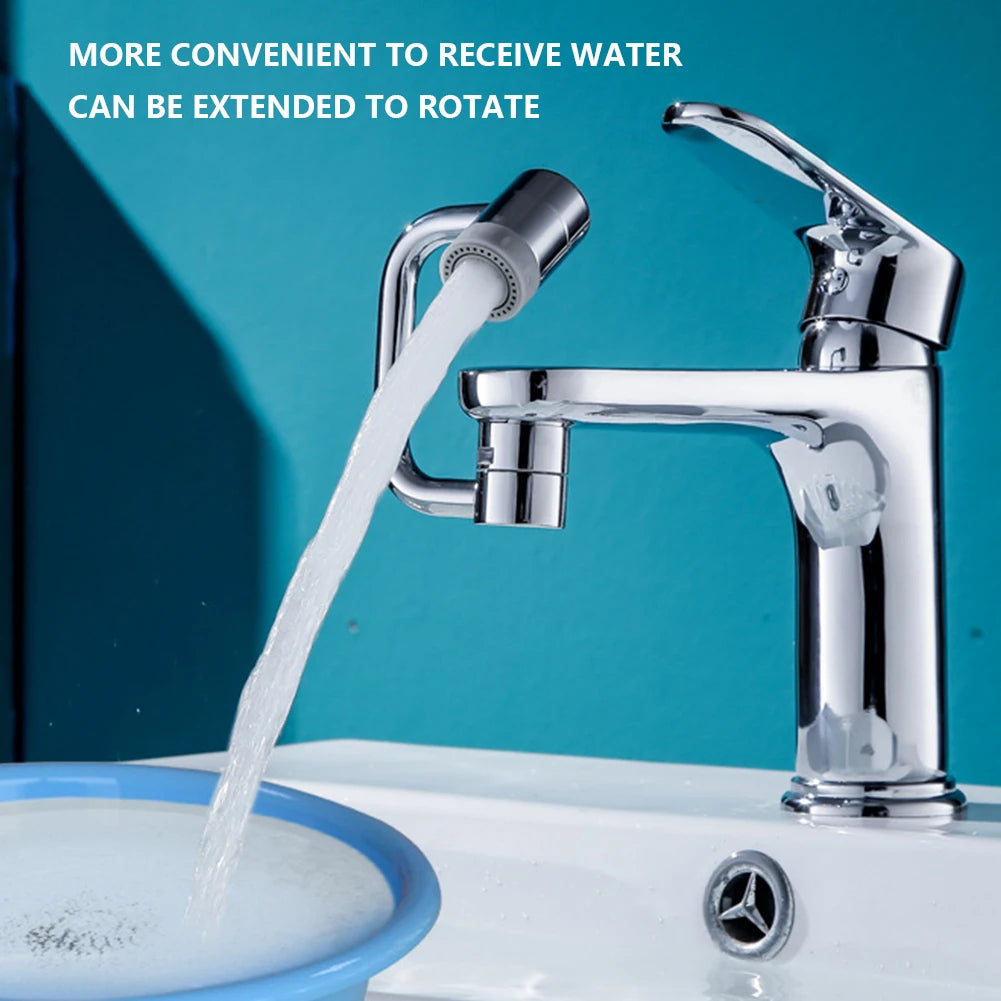 1080° Rotating Universal Faucet Extender — Flexible Reach and Precise Angling