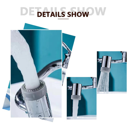 1080° Rotating Universal Faucet Extender — Flexible Reach and Precise Angling