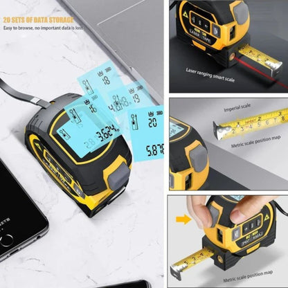 3-in-1 Infrared Laser Tape: Precision, Versatility & Fast Measurements