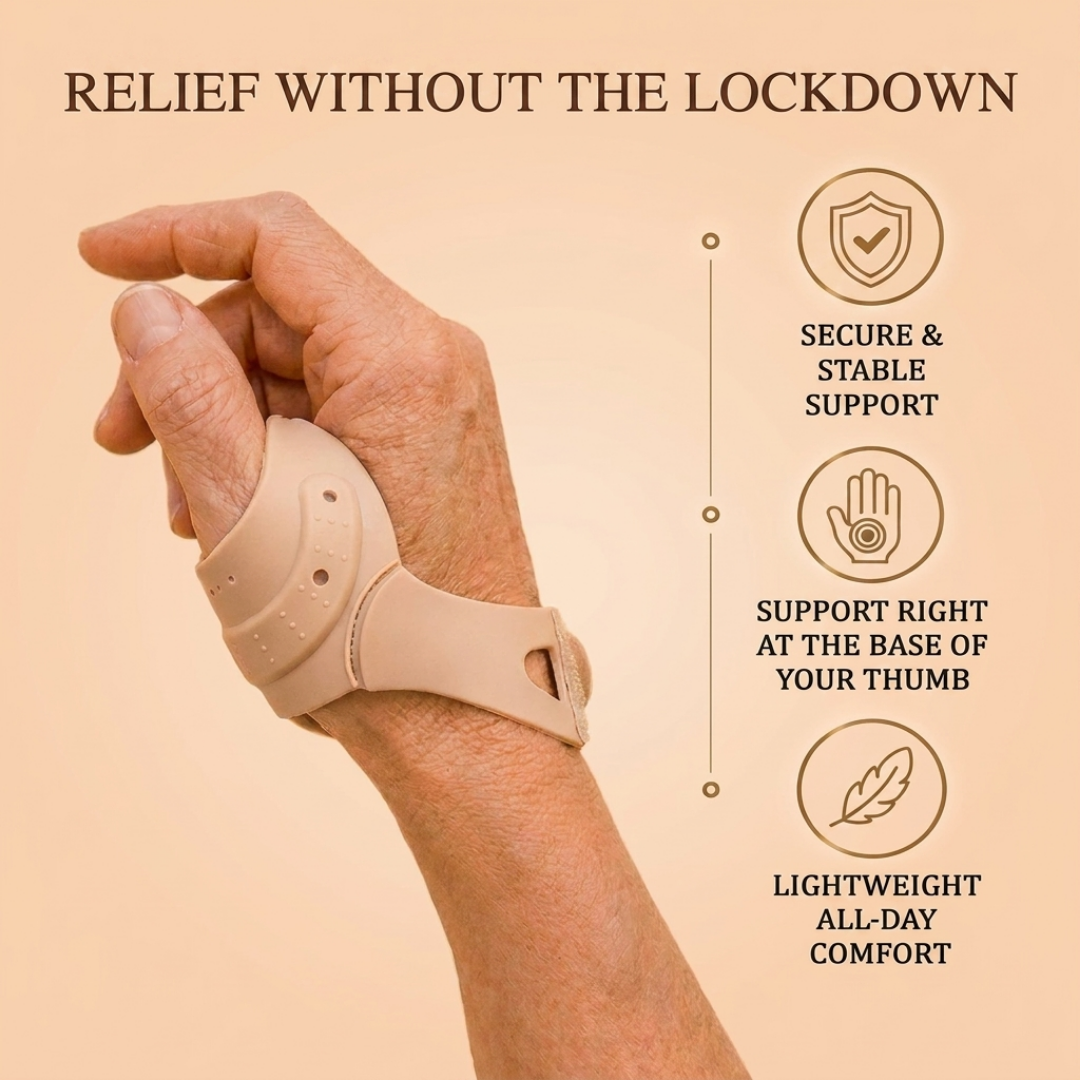 Manuvo™ - Stable Thumb Support With Fingers Free