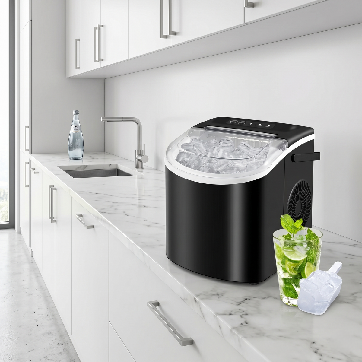 Glacira™ - Fresh Ice in Minutes, Right on Your Countertop
