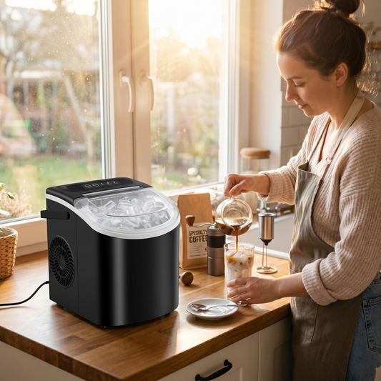 Glacira™ - Fresh Ice in Minutes, Right on Your Countertop