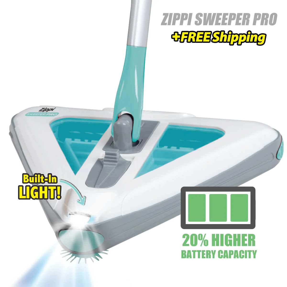 Glidara™ - Cordless Sweeping For Everyday Floor Care