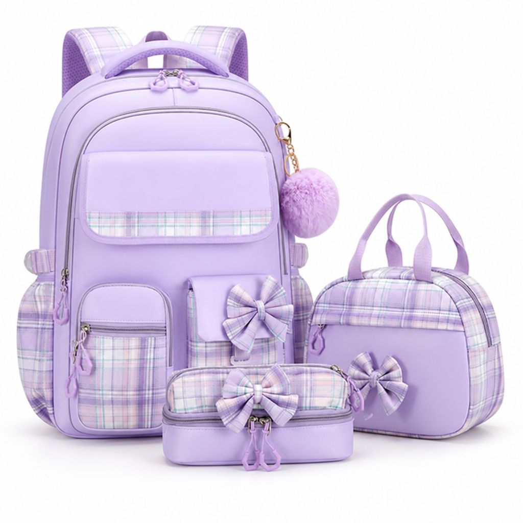 Packiva™ — Carry School, Laptop & Daily Essentials in One Organized 3-Piece Set