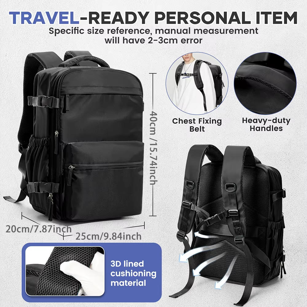 15.6-Inch Travel Backpack – Durable, Versatile & Comfortable for Every Trip