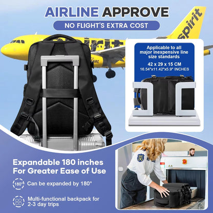 15.6-Inch Travel Backpack – Durable, Versatile & Comfortable for Every Trip