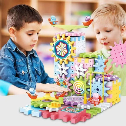 263-Piece Kids Building Blocks Kit - Creative Construction Toys for Hours of Fun