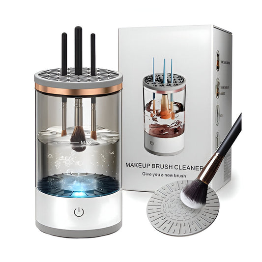 3-in-1 Electric Makeup Brush Cleaner Machine - Fast, Gentle Cleaning for Your Brushes