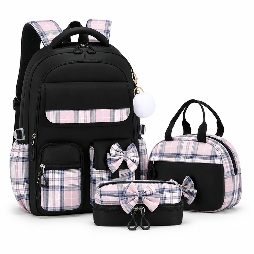 Packiva™ — Carry School, Laptop & Daily Essentials in One Organized 3-Piece Set