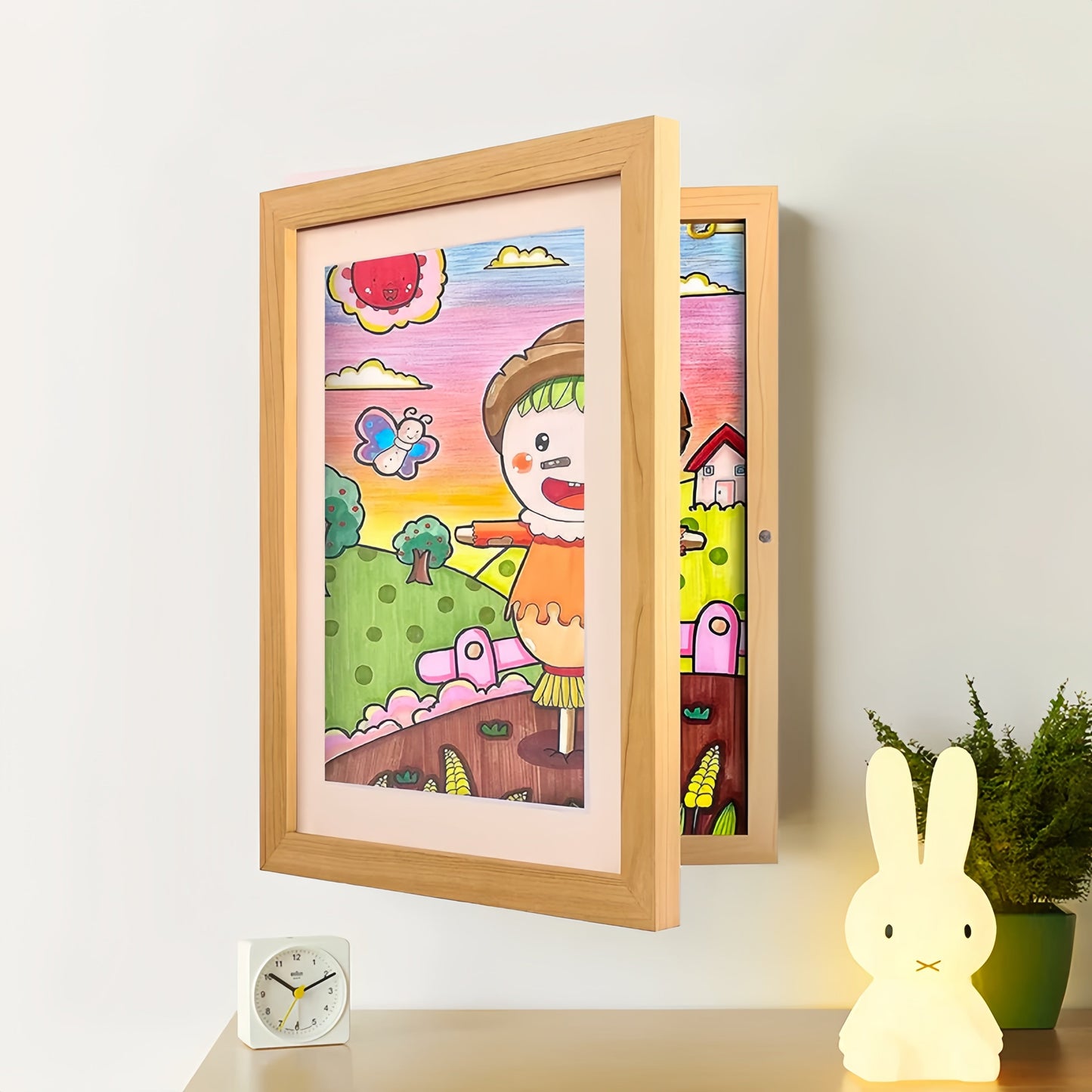 ArtNest™ — Display Your Child’s Artwork & Store Up to 150 Precious Creations