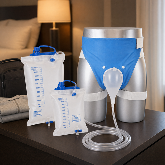 Wearable Urine Collector - Secure Hands-Free Comfort for Day & Night
