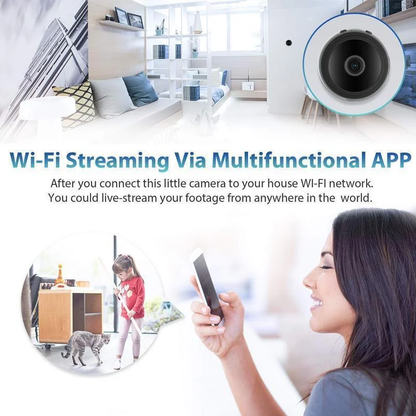 1080p Magnetic WiFi Mini Camera – Ultra-Compact, Wireless HD Surveillance