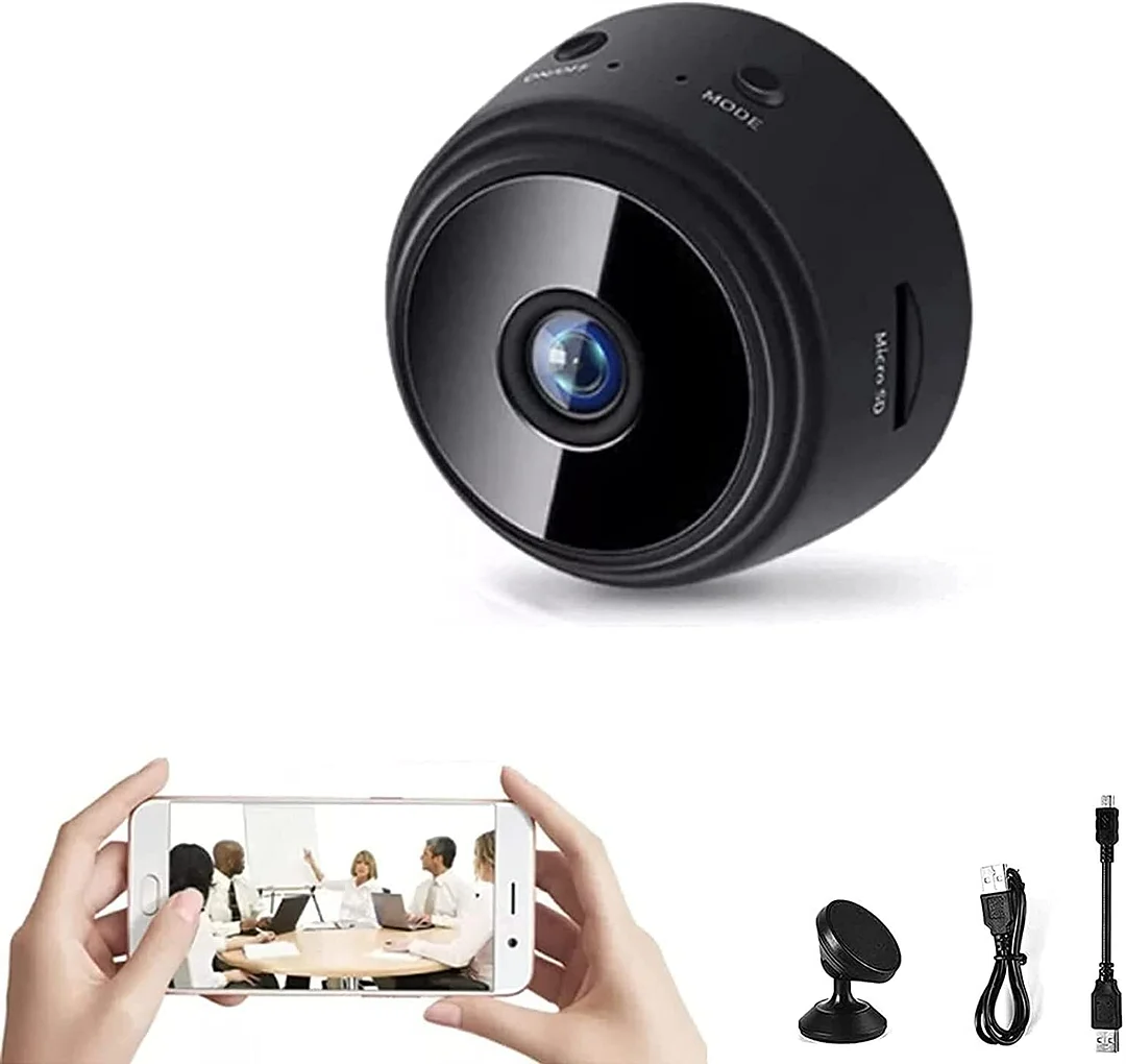 1080p Magnetic WiFi Mini Camera – Ultra-Compact, Wireless HD Surveillance