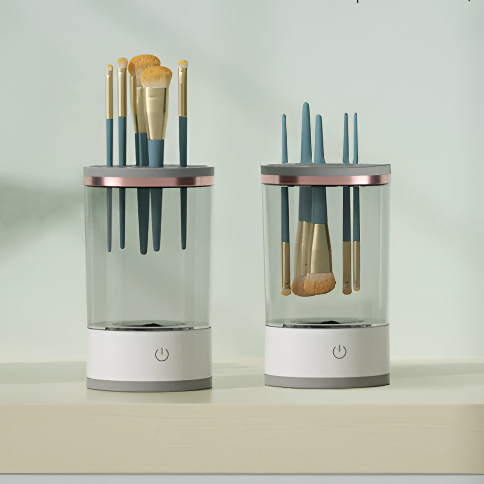 3-in-1 Electric Makeup Brush Cleaner Machine - Fast, Gentle Cleaning for Your Brushes