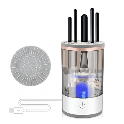 3-in-1 Electric Makeup Brush Cleaner Machine - Fast, Gentle Cleaning for Your Brushes