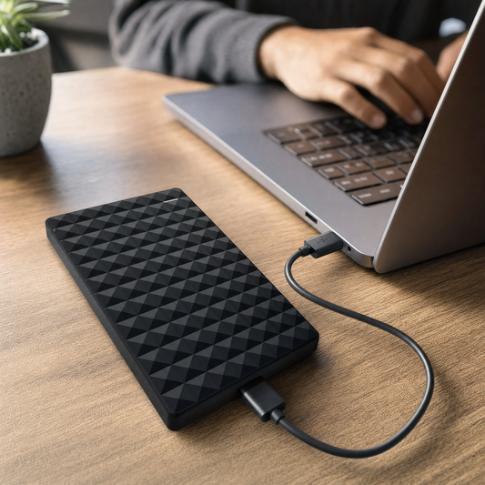 Storvex™ — Store Photos, Videos & Files Fast With 8TB Portable USB 3.0 Storage